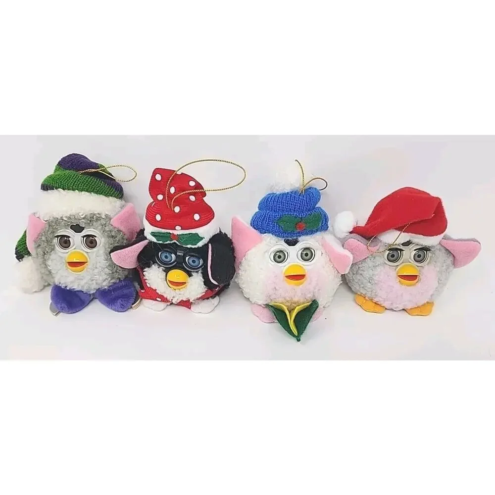 1999 Original Furby Holiday‎ Ornaments Tiger Electronics Hasbro U266